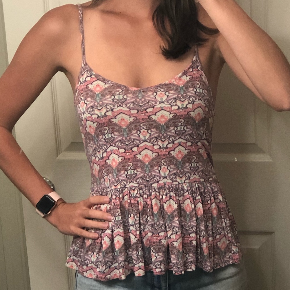PacSun- Low Back with Tie Tank Top
